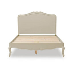 Statement Furniture Juliette French Style 5Ft King Bed With Wooden Headboard - Champagne - thumbnail 3
