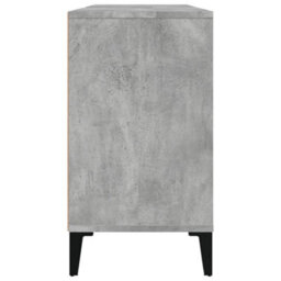 Berkfield Sink Cabinet Concrete Grey 80X33X60 Cm Engineered Wood - thumbnail 8