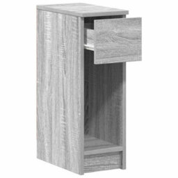 Berkfield Bedside Cabinet With Drawer Grey Sonoma 20X36X60 Cm - thumbnail 5