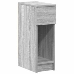 Berkfield Bedside Cabinet With Drawer Grey Sonoma 20X36X60 Cm - thumbnail 2