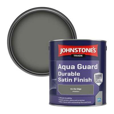 Johnstone's Trade Wood & Metal Aqua Guard Durable Satin Paint On The Edge (Ppg0998-6) 2.5L - image 1