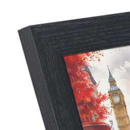 "AK Frames 30X20"" Black  Poster Frame - Modern Picture Frame For Wall Art, Prints And Photos - Durable And Stylish Display Frame" - thumbnail 7