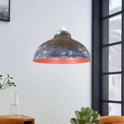 Ledsone Modern Industrial Metal Lamp Shade Easy Fit Army Camo Curved Light Shade For Pendant, Wall, Or Table Lamps - thumbnail 5