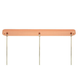 Orsina 3 Pendant Light With Copper Finish, Contemporary Ceiling Lighting Fixture For Kitchen Island Or Dining Area - thumbnail 2