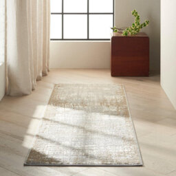 Modern Rug, Anti-Shed Abstract Rug For Bedroom, & Living Room, Modern Dining Room Rug, Ivory Taupe Rug-97Cm X 152Cm - thumbnail 6