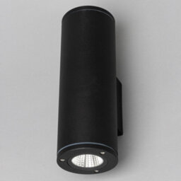 Litecraft 2 Pack Argo Black Led Up And Down Outdoor Wall Lights - thumbnail 3