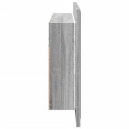 Walplus Led Bathroom Mirror Cabinet Grey Sonoma 80X12X45 Cm Acrylic - thumbnail 8