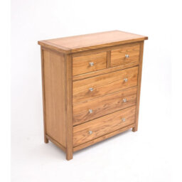 Cabinet Bits Trivento 5 Drawer Chest Of Drawers Chrome Knob - thumbnail 4