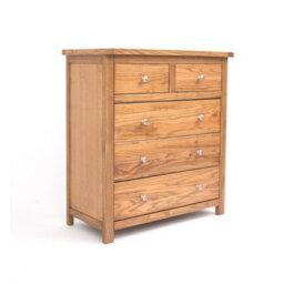 Cabinet Bits Trivento 5 Drawer Chest Of Drawers Chrome Knob - thumbnail 3