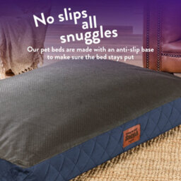 Slumberdown Dog Bed Large, Blue - thumbnail 5