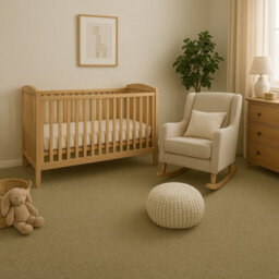 Banquet Stripes And Plains Bleach Cleanable Carpet By Remland (Fennel, 3M X 5M) - thumbnail 2