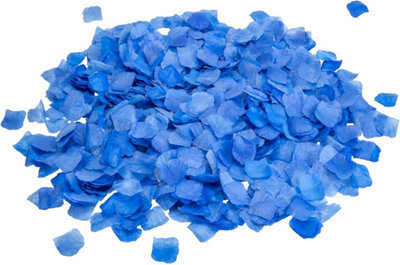 Tanness Artificial Rose Petals 1500 Piece - (Blue) - Reusable Fake Flowers - Romantic Decorations And Home Decor - image 1