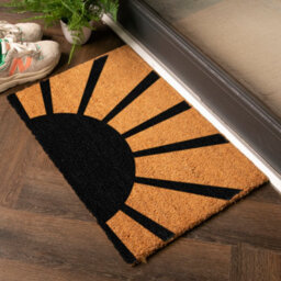 Artsy Doormats Welcoming Sun And Rays Doormat - thumbnail 1