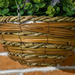 Wyld Haus Tane Set Of 2 Hanging Artificial Lavender Flower Pots For Indoor Display - Purple, 34Cm Height - thumbnail 9