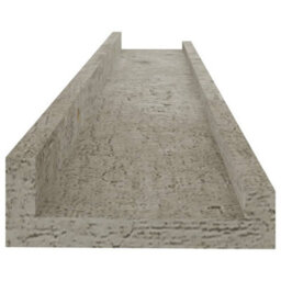 Berkfield Wall Shelves 2 Pcs Concrete Grey 60X9X3 Cm - thumbnail 6