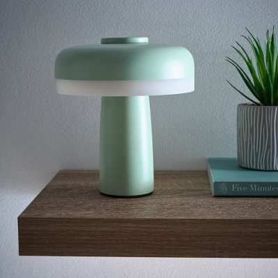 K Living Lyon Rechargeable Led Table Lamp In 7 Colours With 3 Step Dimming - image 1