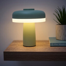 K Living Lyon Rechargeable Led Table Lamp In 7 Colours With 3 Step Dimming - thumbnail 2
