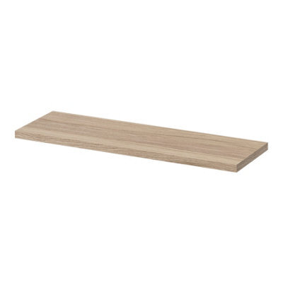 GoodHome Rigga Modular Oak Effect Rectangular Floating Shelf (L)60Cm X (D)19Cm - image 1