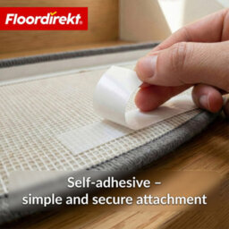 Floordirekt Madrid Self Adhesive Soft Shaggy Stair Tread Mat For Indoor Stairs Semicircular Grey 23.5 X 65 Cm - thumbnail 7