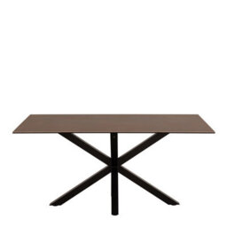 Furniture To Go Heaven Dining Table In Ceramic Rusty Brown (L) 160Cm Seats Up To 6 - thumbnail 2