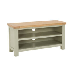 The Furniture Market Marbury Sage Green Painted Small Tv Unit Stand Up To 50 Tv Size - thumbnail 3