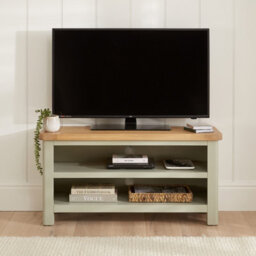 The Furniture Market Marbury Sage Green Painted Small Tv Unit Stand Up To 50 Tv Size - thumbnail 2