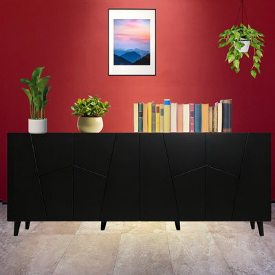 Etna Chest Of Drawers For Modern Interiors Black - image 1