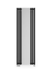 Terma Rolo Mirror Black Electric Vertical Designer 2858Btu Radiator, (W)590mm X (H)1800mm - thumbnail 4