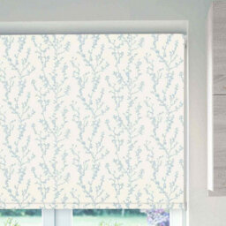 Lister Cartwright Powder Blue Blossom Blackout Roller Blinds Easy Fit Child Safety Included , 120 X140 Cm - thumbnail 3