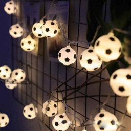 40 Led Warm White Football String Lights 6M Battery Powered (Battery Not Included) - thumbnail 3