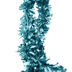 Neel Blue 2M X 9Cm Soft & Bright Christmas Tinsel Garland For Xmas Tree & Home Decorations, Baby Blue