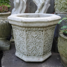 Sparta Large Octagonal 'arabesque' Garden Pot - thumbnail 2