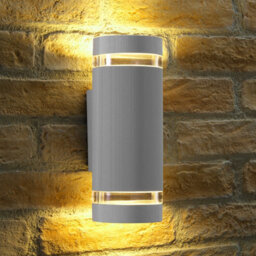 Auraglow Remote Control Colour Changing Up & Down Wall Light - Queensbury - Silver - thumbnail 6