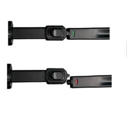 Bettacare Extra Tall Curved Top Dog Gate, 207Cm - 216Cm, Matt Black, Extra Tall 100Cm In Height, Pressure Fit Pet Gate - thumbnail 7