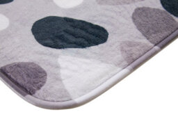 Orsina Soak Grey Pebble Bath Mat - thumbnail 2