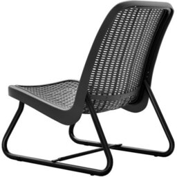 Tectake Table And Chairs Modica - Bistro Set In A Rattan Look, Weather & Uv Resistant - Grey - thumbnail 9