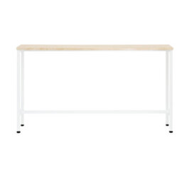 Sobuy Fsb19-Z Slim Console Table For Hallway - Modern Sofa Table For Living Room & Entryway & Adjustable Feet,brown,w120Xd20Xh65 - thumbnail 1