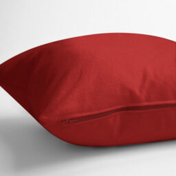 Chilimilii Cushion Covers 100% Cotton Plain Dyed Zip Pipe Edge Home Sofa Decor (40X40 Cm) - thumbnail 4