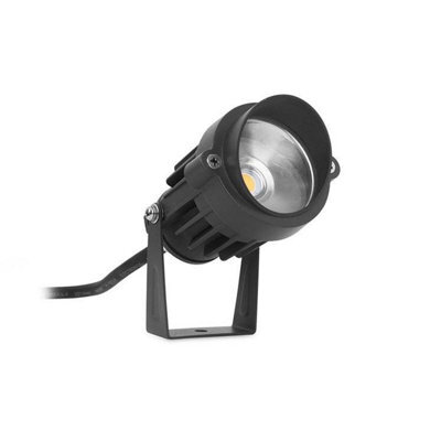 Luminosa Lighting Luminosa Minimal Led 1 Light Outdoor Spotlight Black Ip65 - image 1