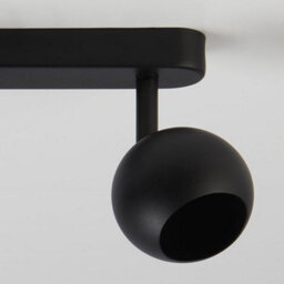 CGC Lighting Cgc Nieve Matt Black Double Two Head Gu10 Ceiling Surface Spot Light Round Head - thumbnail 6