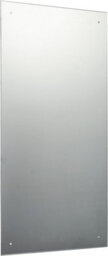 90 X 45Cm Rectangle Frameless Bathroom Mirror With Pre-Drilled Holes And Wall Hanging Fittings - thumbnail 1
