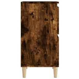 Berkfield Sideboards 2 Pcs Smoked Oak 60X35X70 Cm Engineered Wood - thumbnail 9
