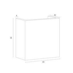 Luminosa Lighting Luminosa Gent Up & Down Wall Lamp Green 486Lm 3000K - thumbnail 4