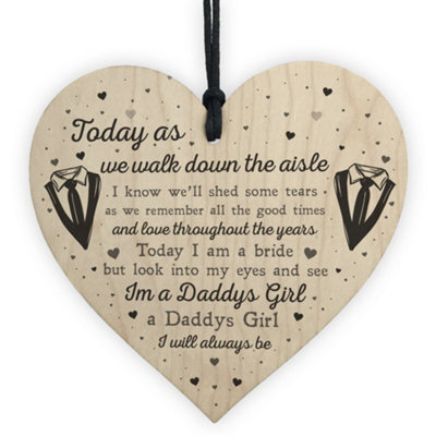 Red Ocean Daddys Girl Wedding Day Gift For Father From Daughter Bride To Be Gifts - image 1