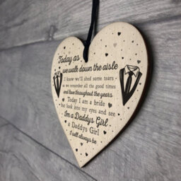Red Ocean Daddys Girl Wedding Day Gift For Father From Daughter Bride To Be Gifts - thumbnail 7