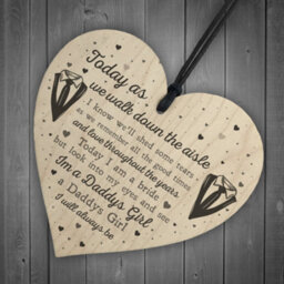 Red Ocean Daddys Girl Wedding Day Gift For Father From Daughter Bride To Be Gifts - thumbnail 6