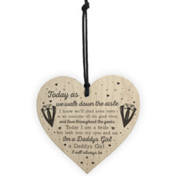 Red Ocean Daddys Girl Wedding Day Gift For Father From Daughter Bride To Be Gifts - thumbnail 5