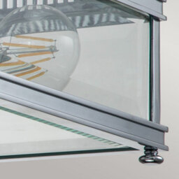 Luminosa Lighting Elstead Holborn 2 Light Outdoor Decorative Flush, Polished Chrome Ip44 - thumbnail 4