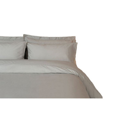 Belledorm Egyptian Cotton Plain Duvet Cover Platinum (King)
