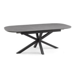 Home Detail Violet Extending Grey Sintered Stone Ceramic Dining Table - thumbnail 4